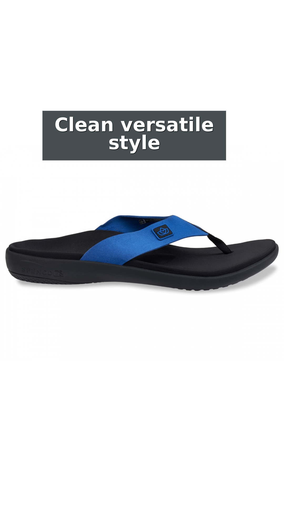 Spenco Yumi Pure Cushioned Support Men's Sandals style detail 10: Clean versatile style