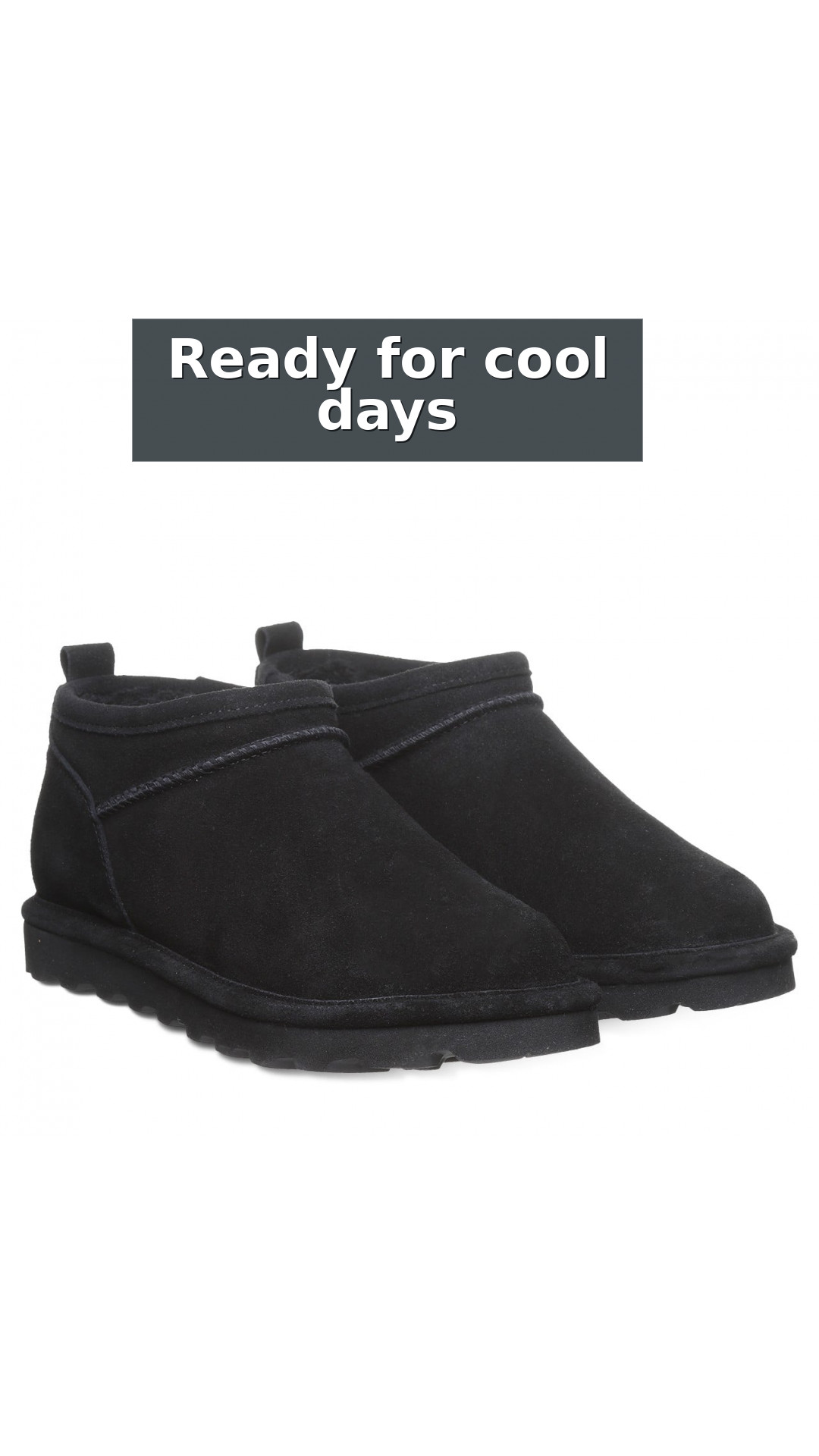 Bearpaw Super Shorty Women's Boots style detail 9: Ready for cool days
