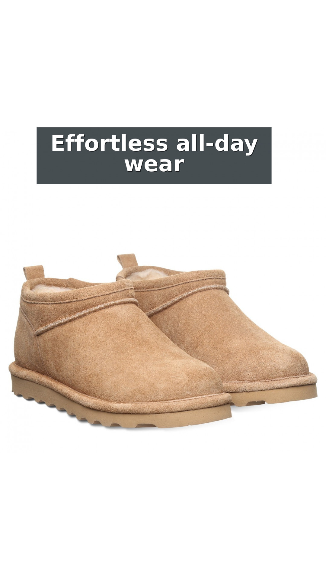 Bearpaw Super Shorty Women's Boots style detail 10: Effortless all-day wear