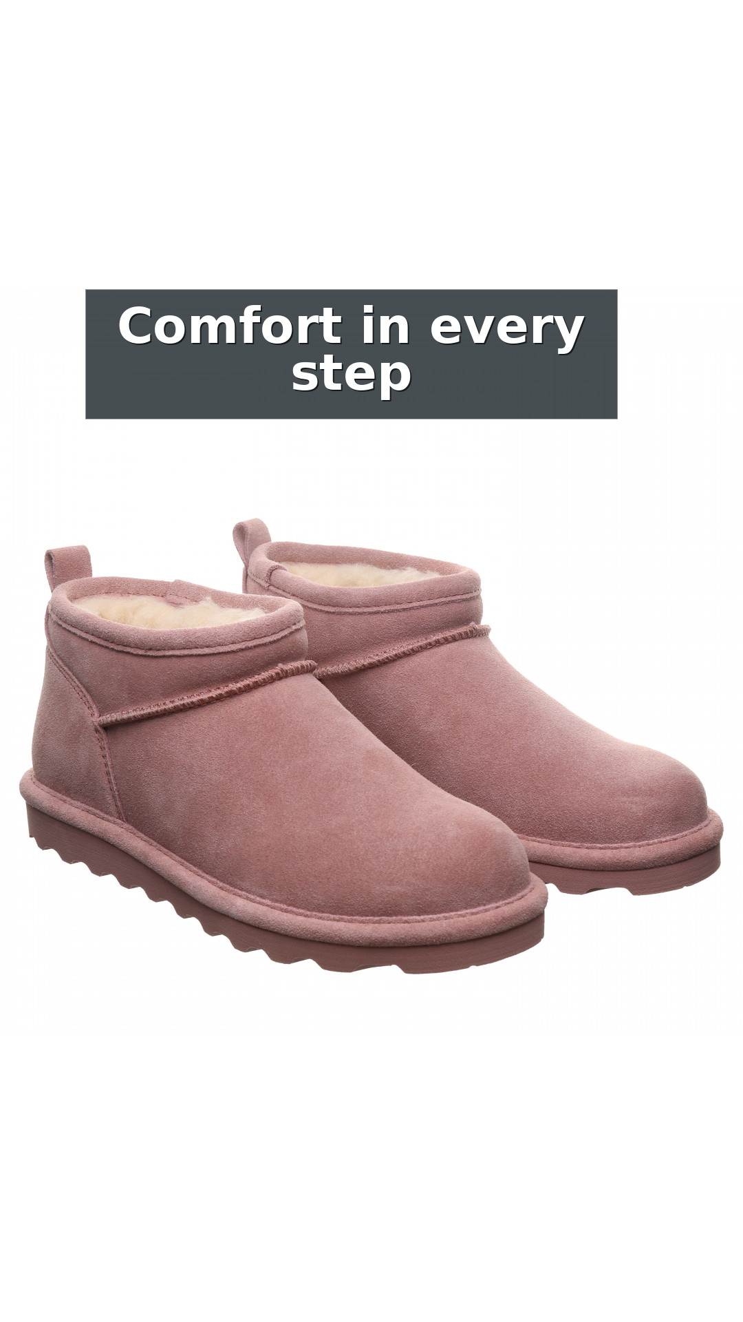 Bearpaw Super Shorty Women's Boots style detail 11: Comfort in every step
