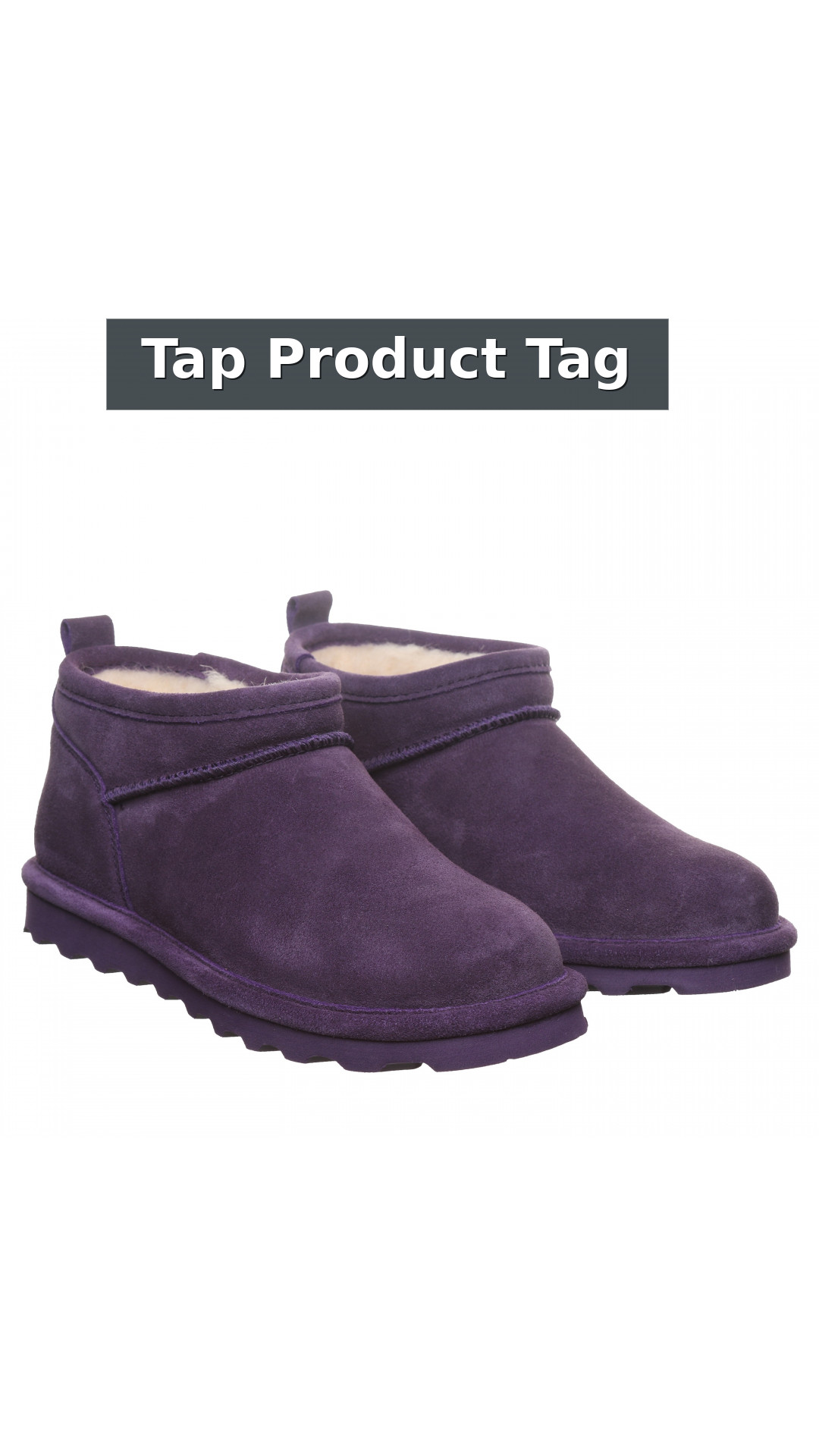 Bearpaw Super Shorty Women's Boots style detail 12: Tap Product Tag