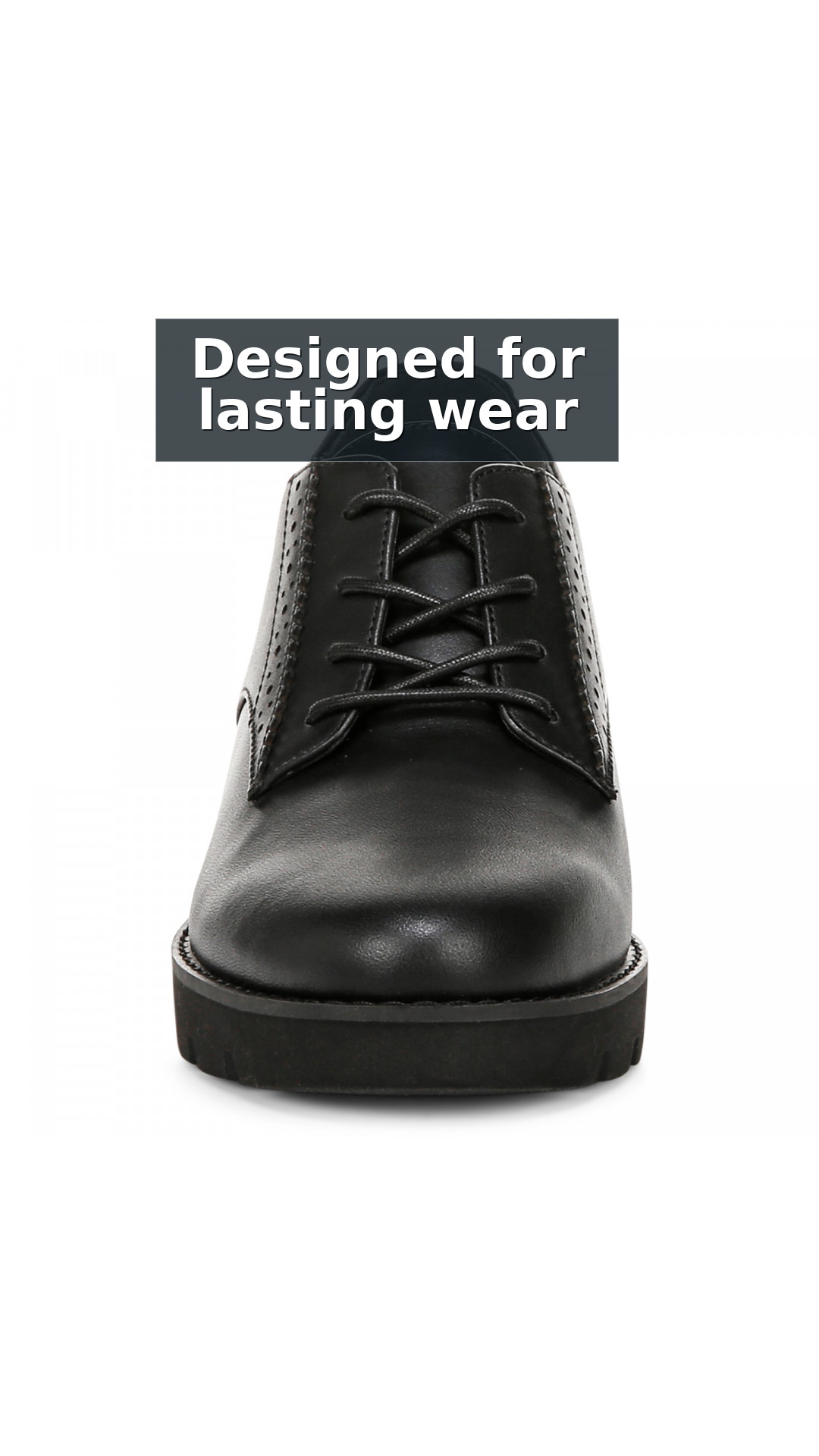 Vionic Anaheim Women's Comfort Wedge Oxford Derby Shoe style detail 7: Designed for lasting wear