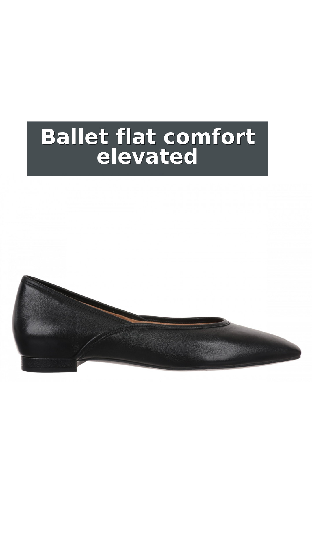 Vionic Gracia Women's Comfort Ballerina Shoe with Arch Support