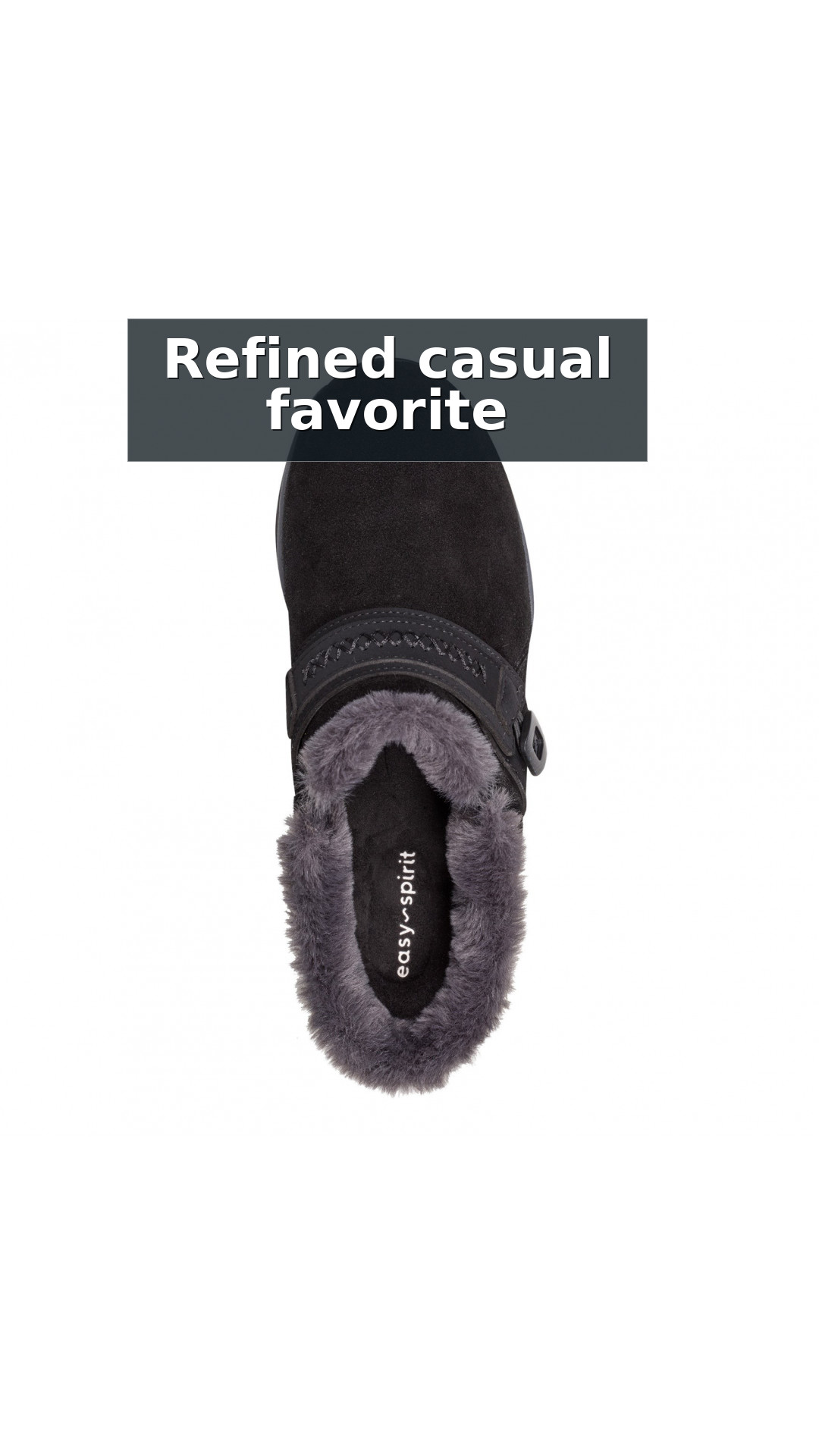 Easy Spirit Elinn Cushioned Arch-Support Slip-On Women's Clog style detail 10: Refined casual favorite