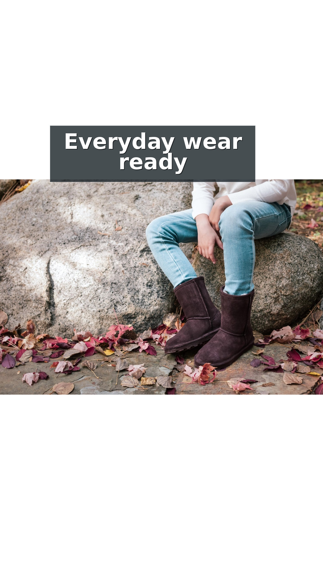 Bearpaw Elle Youth Youth's Casual Boots - 1962y style detail 3: Everyday wear ready