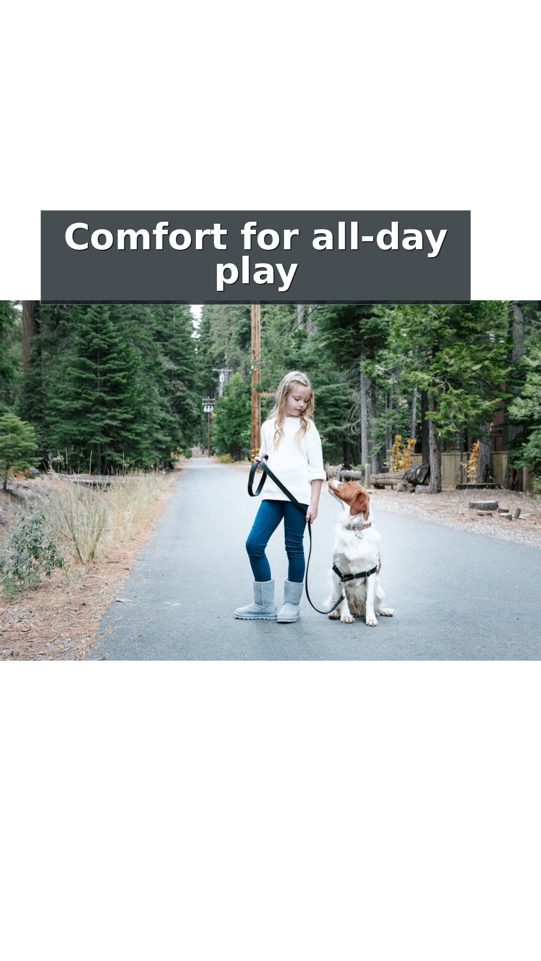 Bearpaw Elle Youth Youth's Casual Boots - 1962y style detail 4: Comfort for all-day play