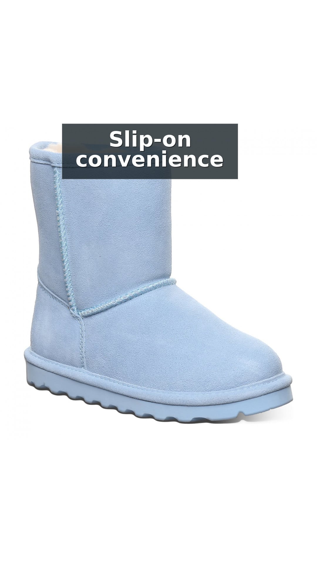 Bearpaw Elle Youth Youth's Casual Boots - 1962y style detail 6: Slip-on convenience