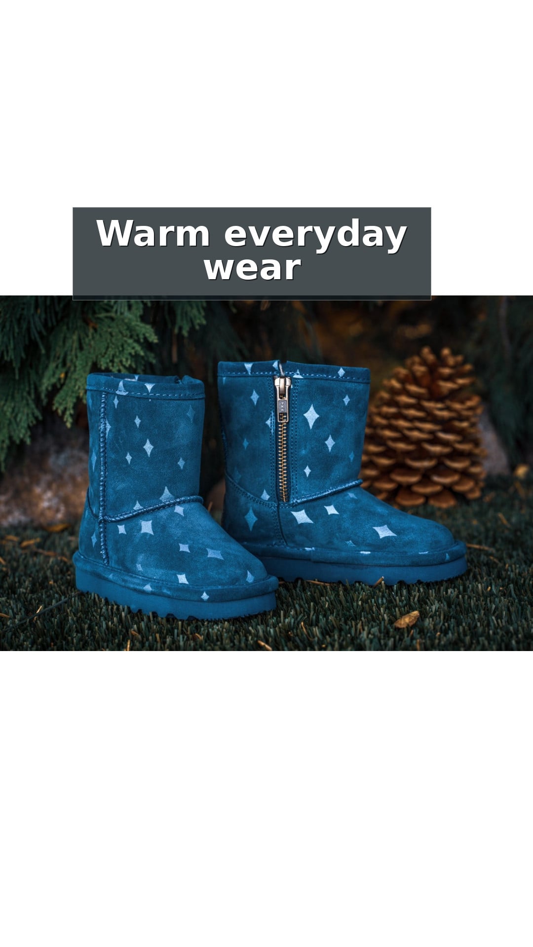 Bearpaw Elle Toddler Zipper - Toddler's Boots - 1962tz style detail 4: Warm everyday wear