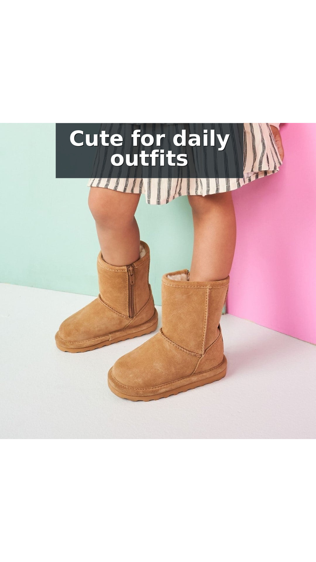 Bearpaw Elle Toddler Zipper - Toddler's Boots - 1962tz style detail 6: Cute for daily outfits