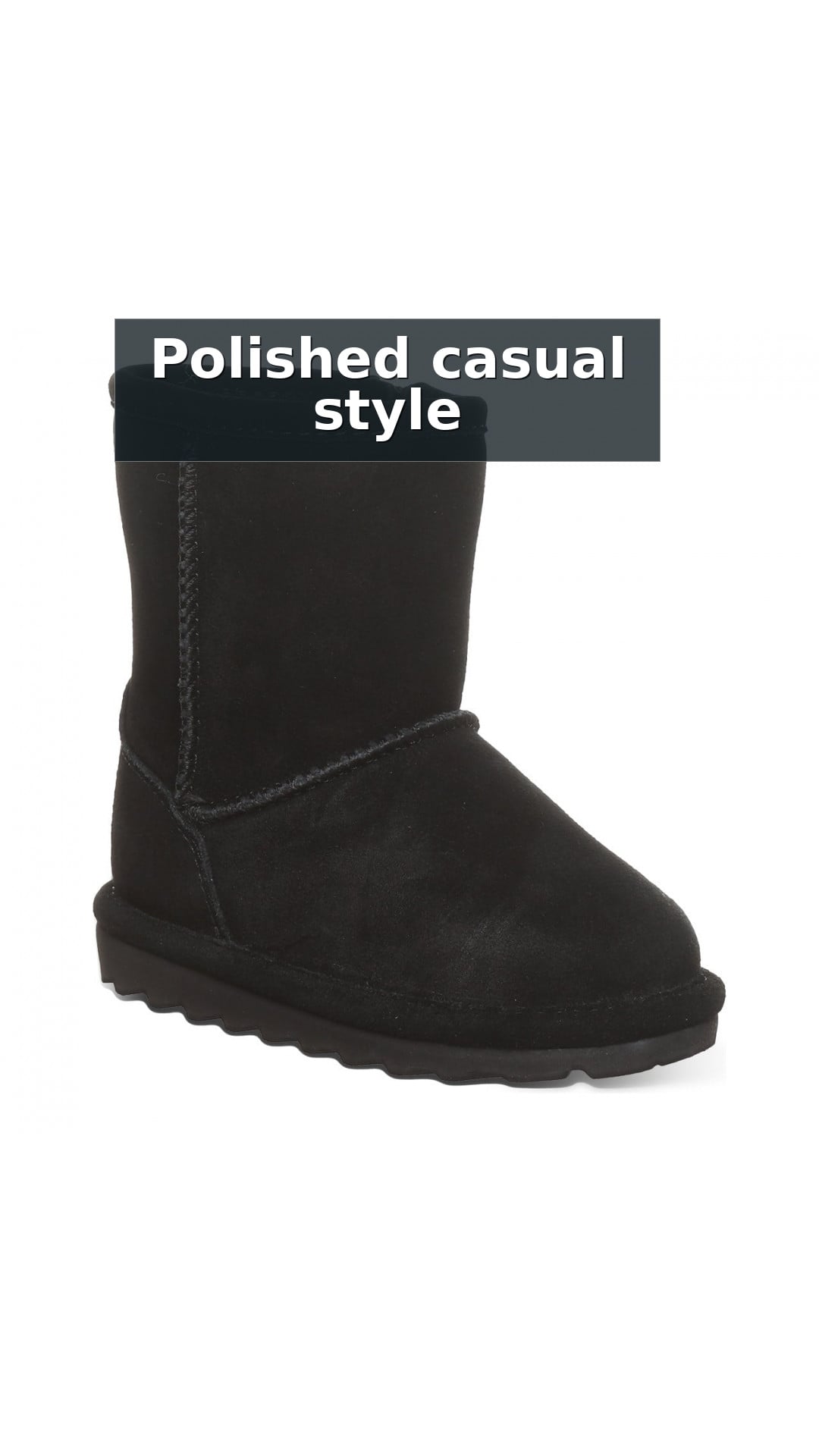 Bearpaw Elle Toddler Zipper - Toddler's Boots - 1962tz style detail 9: Polished casual style