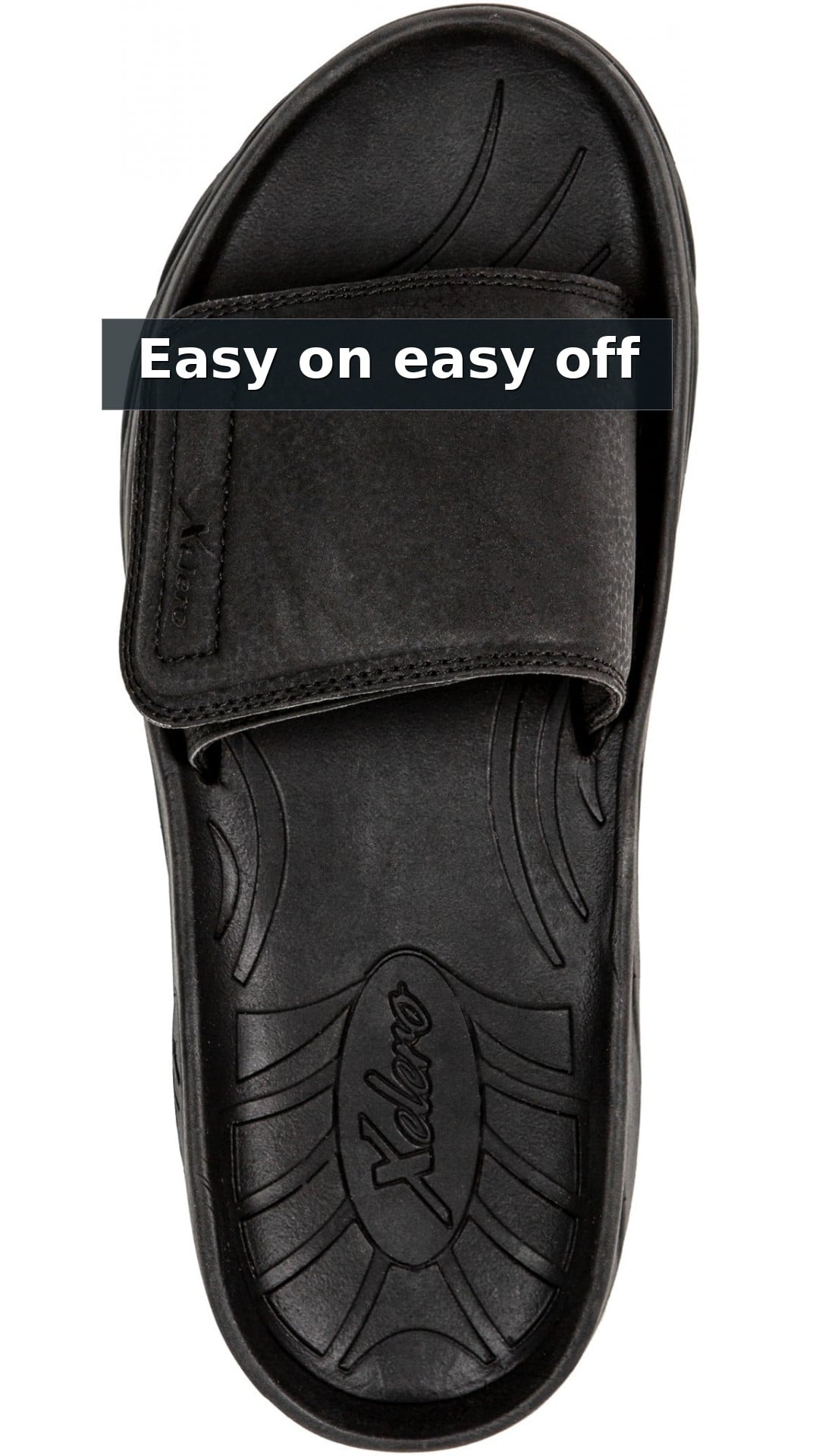 Xelero TRU Slide Supportive Recovery Men's Slide style detail 3: Easy on easy off
