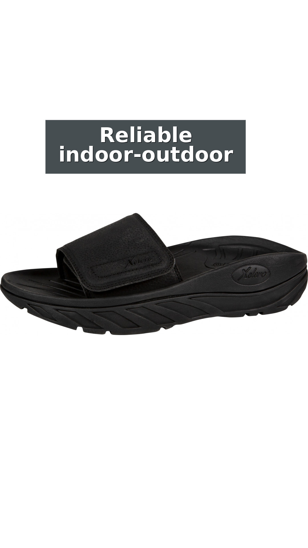 Xelero TRU Slide Supportive Recovery Men's Slide style detail 5: Reliable indoor-outdoor wear