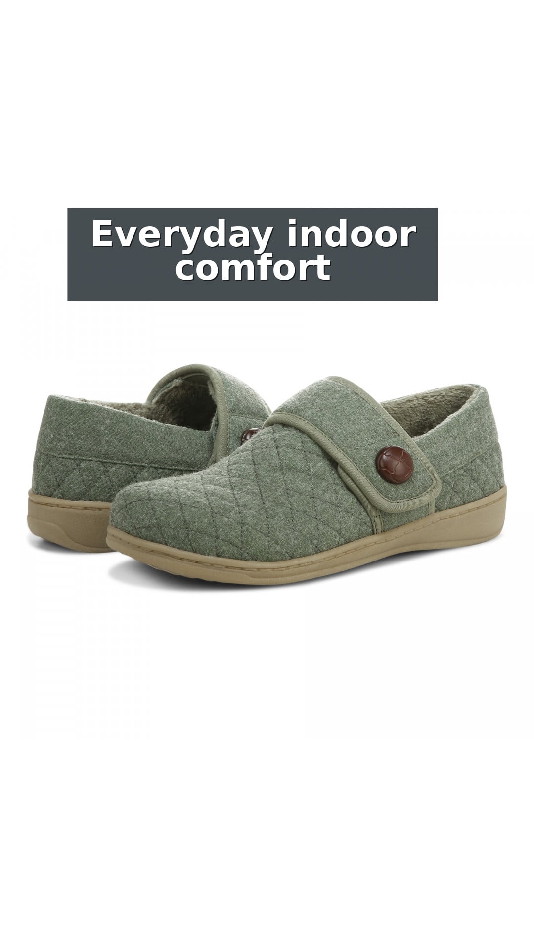 Vionic Jackie Women's Adjustable Supportive Slipper style detail 5: Everyday indoor comfort