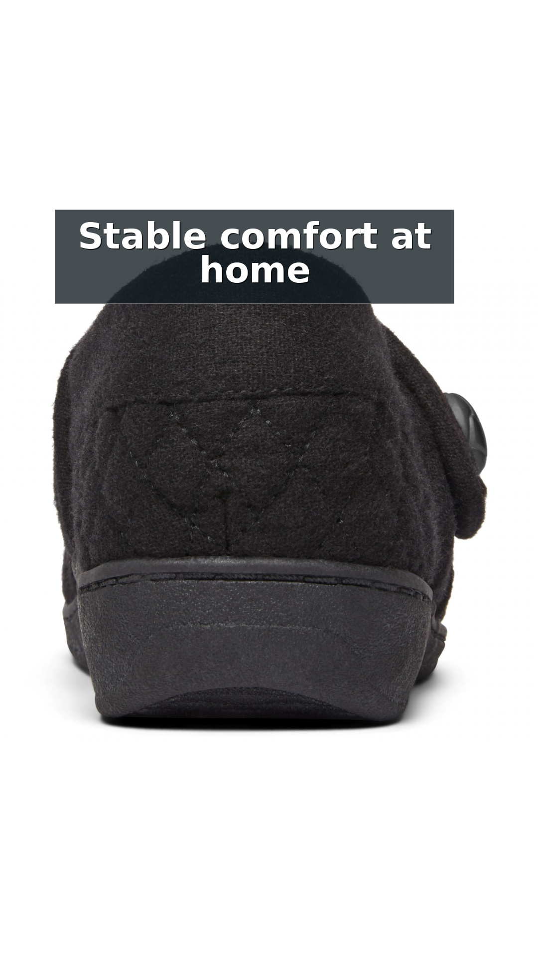 Vionic Jackie Women's Adjustable Supportive Slipper style detail 8: Stable comfort at home