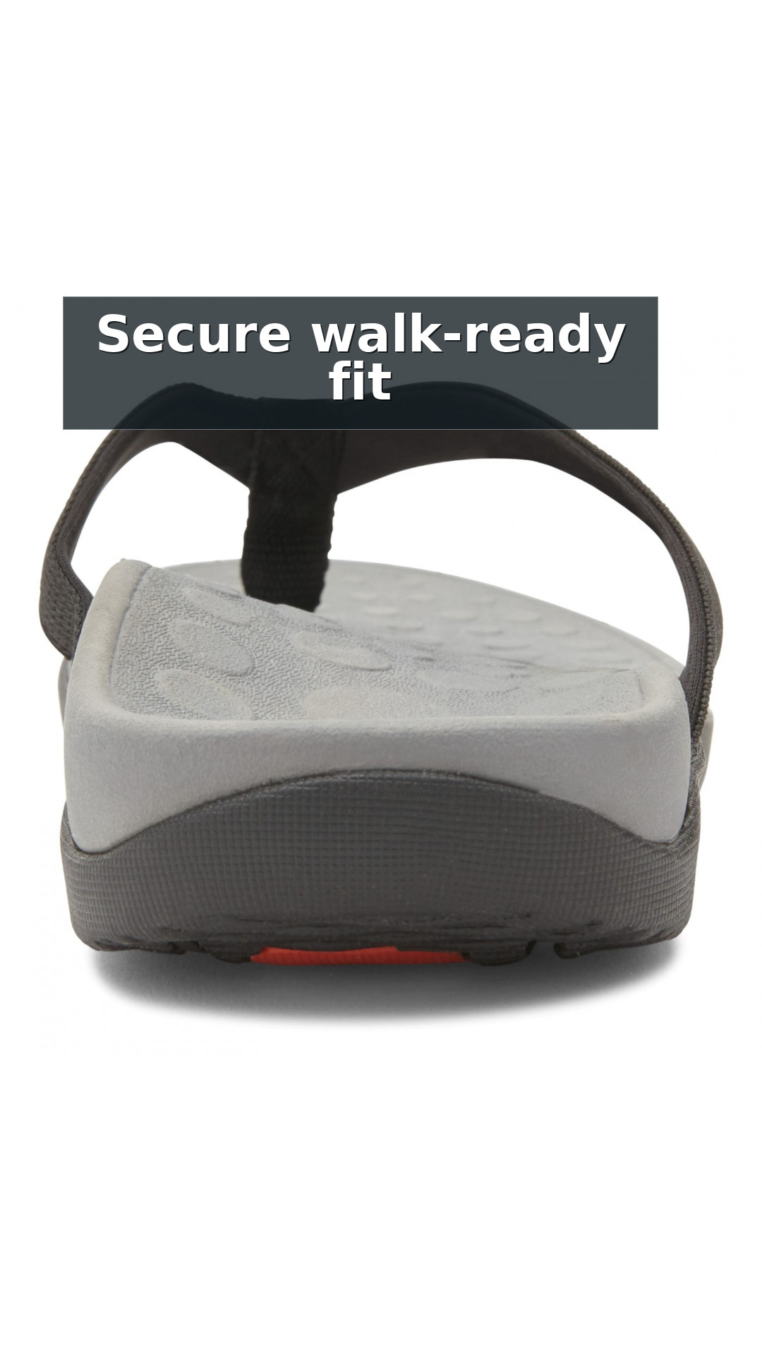 Vionic Wave - Unisex Orthotic Sandals style detail 4: Secure walk-ready fit