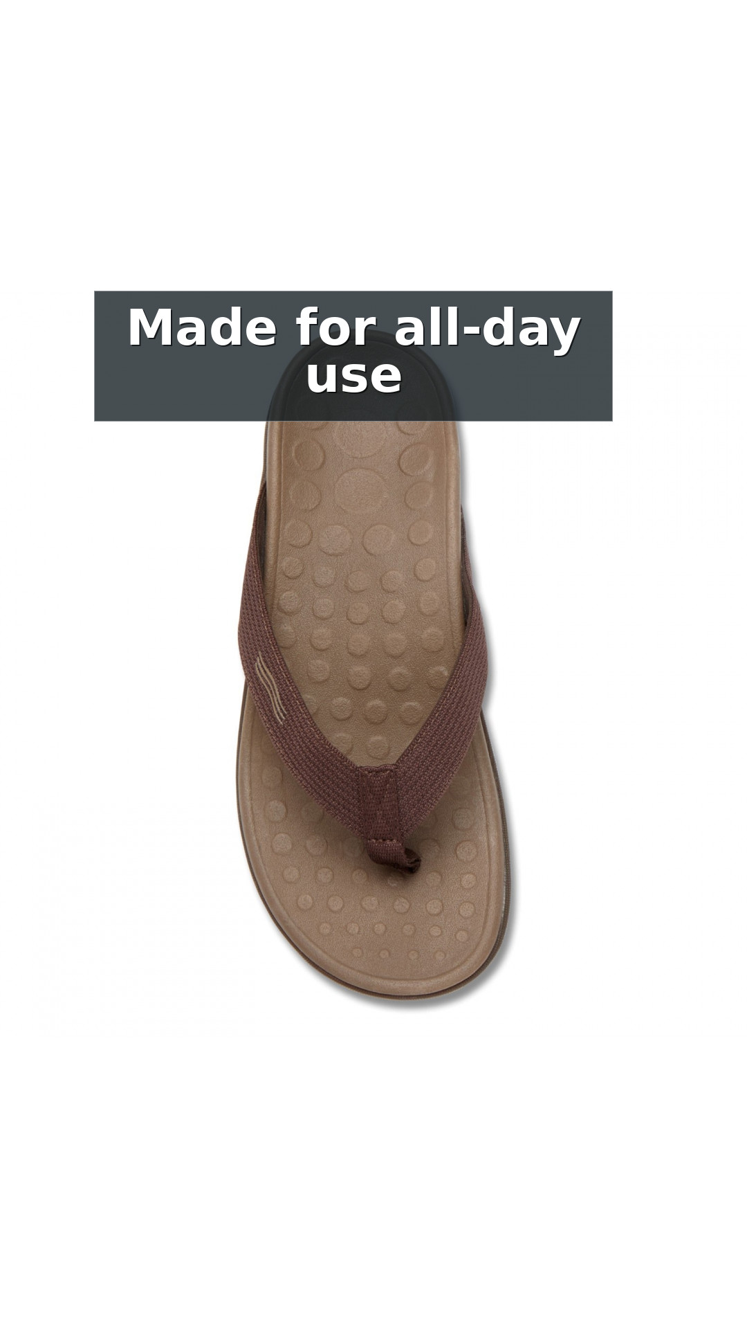 Vionic Wave - Unisex Orthotic Sandals style detail 6: Made for all-day use