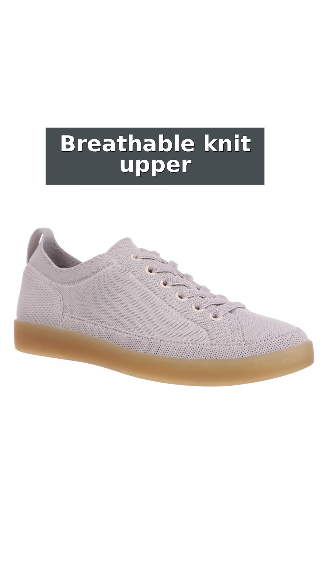 Vionic Winny Knit Women's Comfortable Orthotic Arch Support Knit Sneaker style detail 4: Breathable knit upper