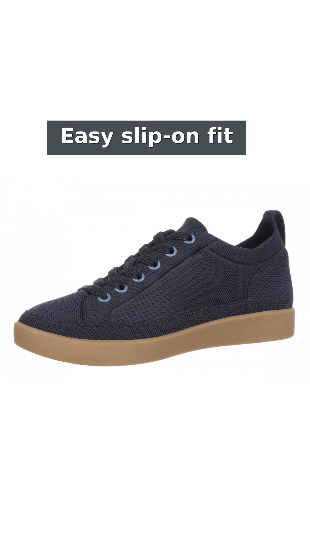 Vionic Winny Knit Women's Comfortable Orthotic Arch Support Knit Sneaker style detail 7: Easy slip-on fit