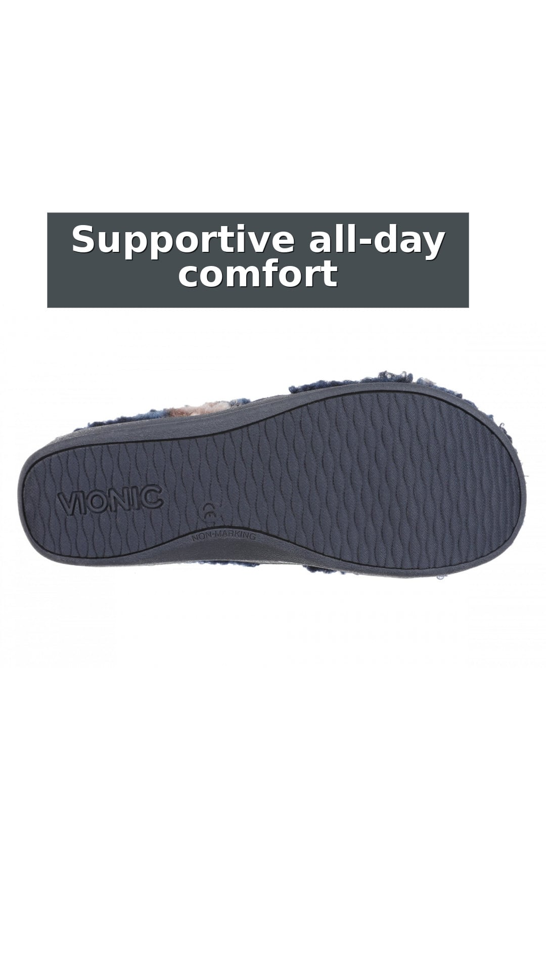 Vionic Imogen Slipper - Women's Orthotic Arch Support Comfort Slipper style detail 3: Supportive all-day comfort