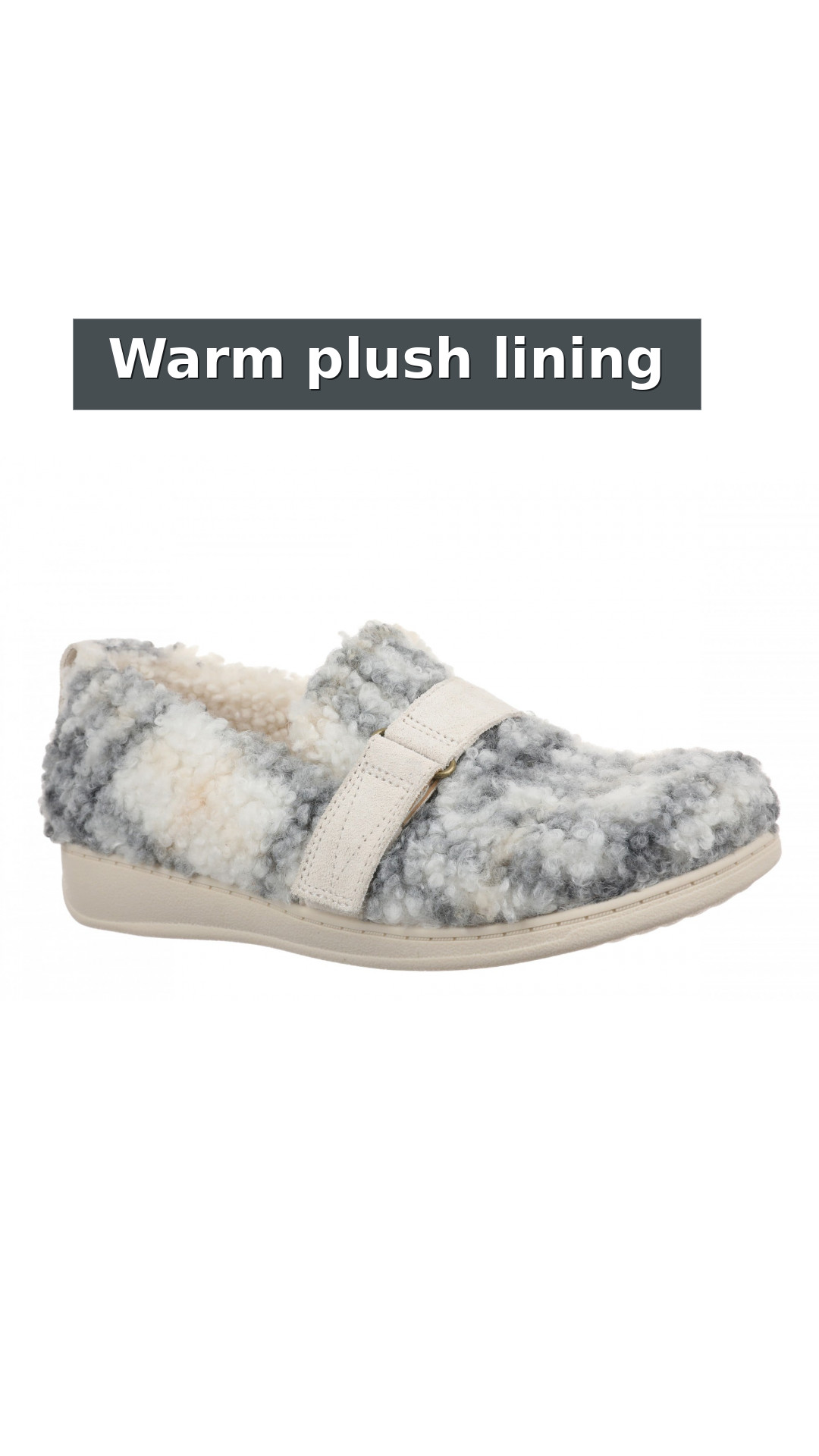 Vionic Imogen Slipper - Women's Orthotic Arch Support Comfort Slipper style detail 7: Warm plush lining