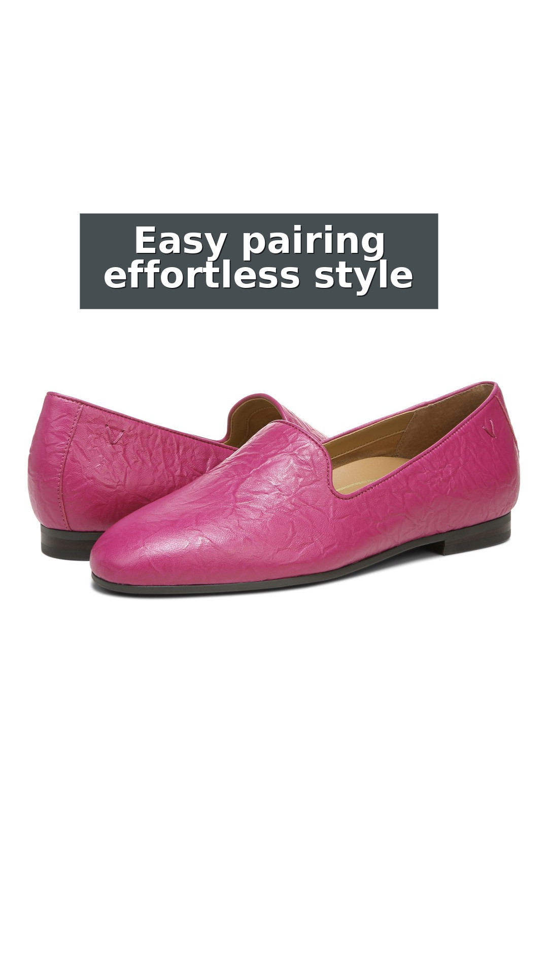 Vionic Willa Womens Sleek Leather Casual Slip On Moc style detail 11: Easy pairing effortless style