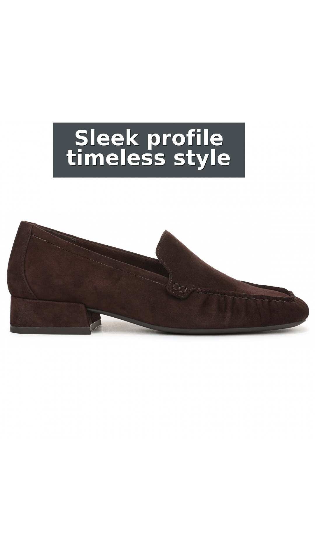 Vionic Pilar Women's Loafer-Flats style detail 8: Sleek profile timeless style