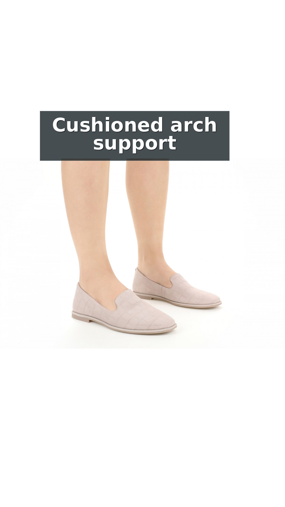 Vionic Willa 2.0 Women's Comfortable Orthotic Slip-On Loafers with Arch Support style detail 3: Cushioned arch support