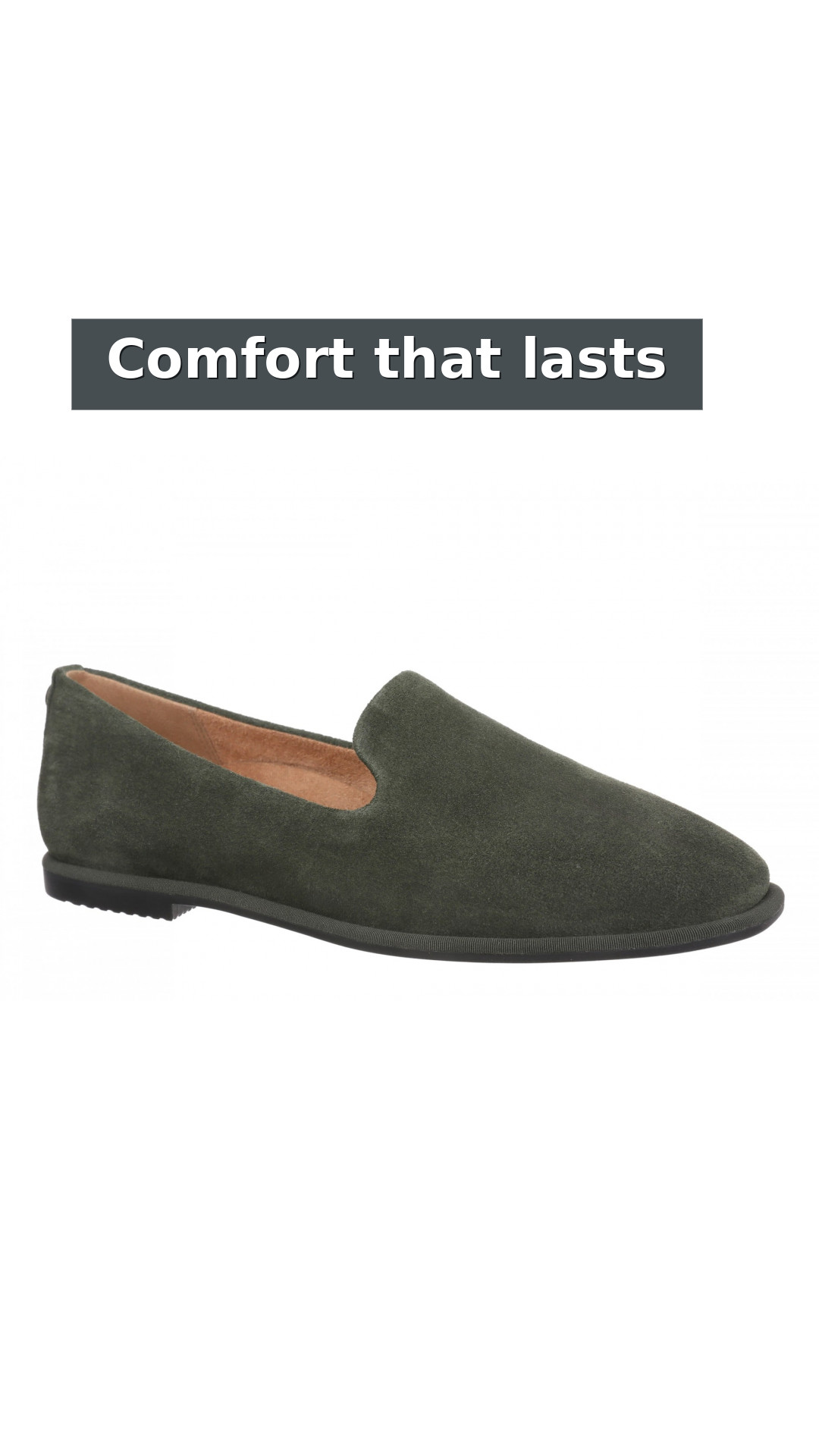 Vionic Willa 2.0 Women's Comfortable Orthotic Slip-On Loafers with Arch Support style detail 9: Comfort that lasts