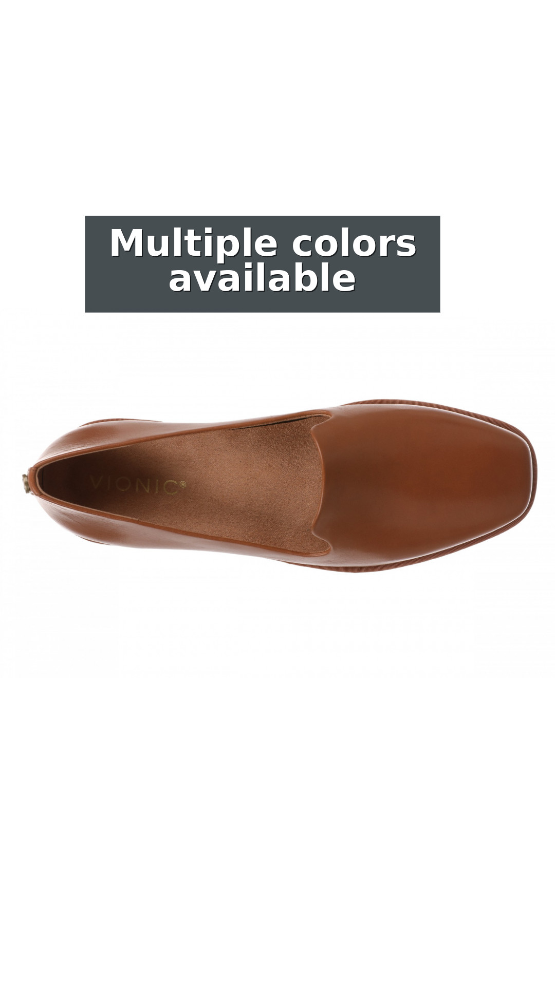 Vionic Willa 2.0 Women's Comfortable Orthotic Slip-On Loafers with Arch Support style detail 11: Multiple colors available