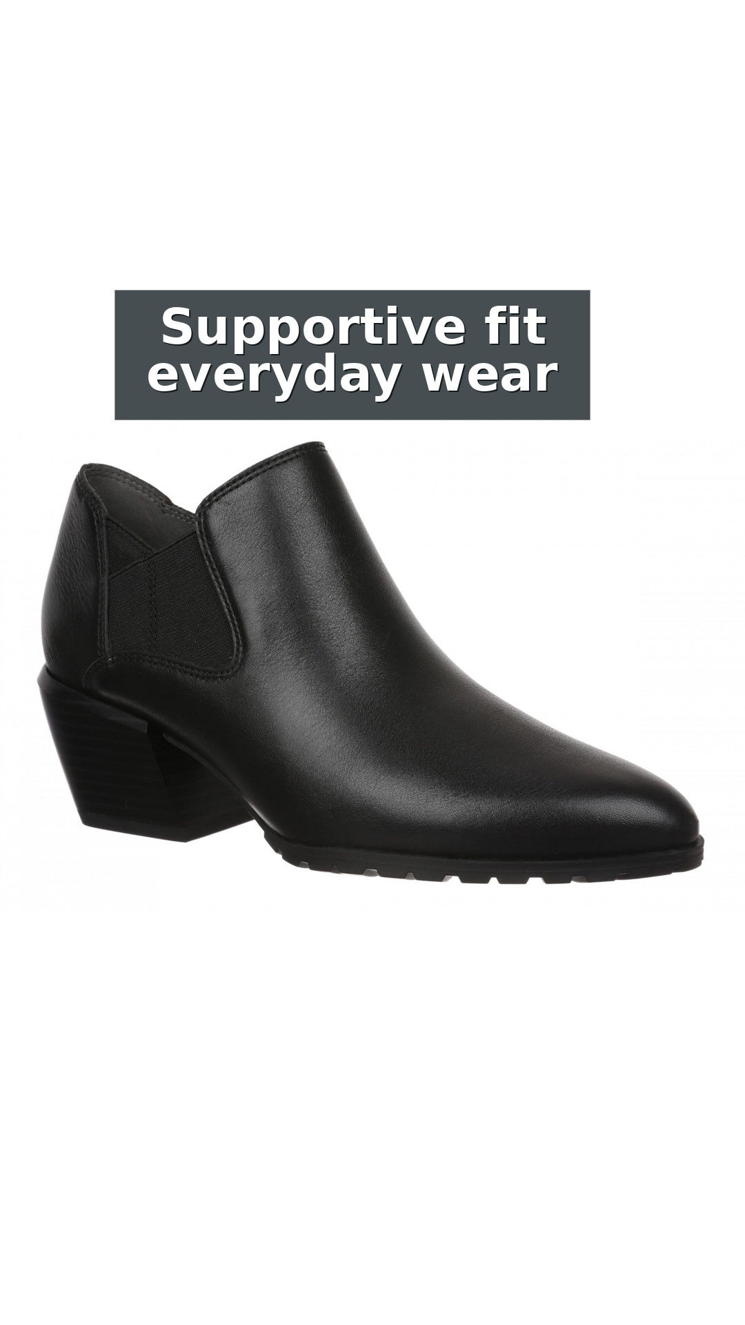 Vionic Bethany Orthotic Arch Support Women's Ankle Boot style detail 3: Supportive fit everyday wear