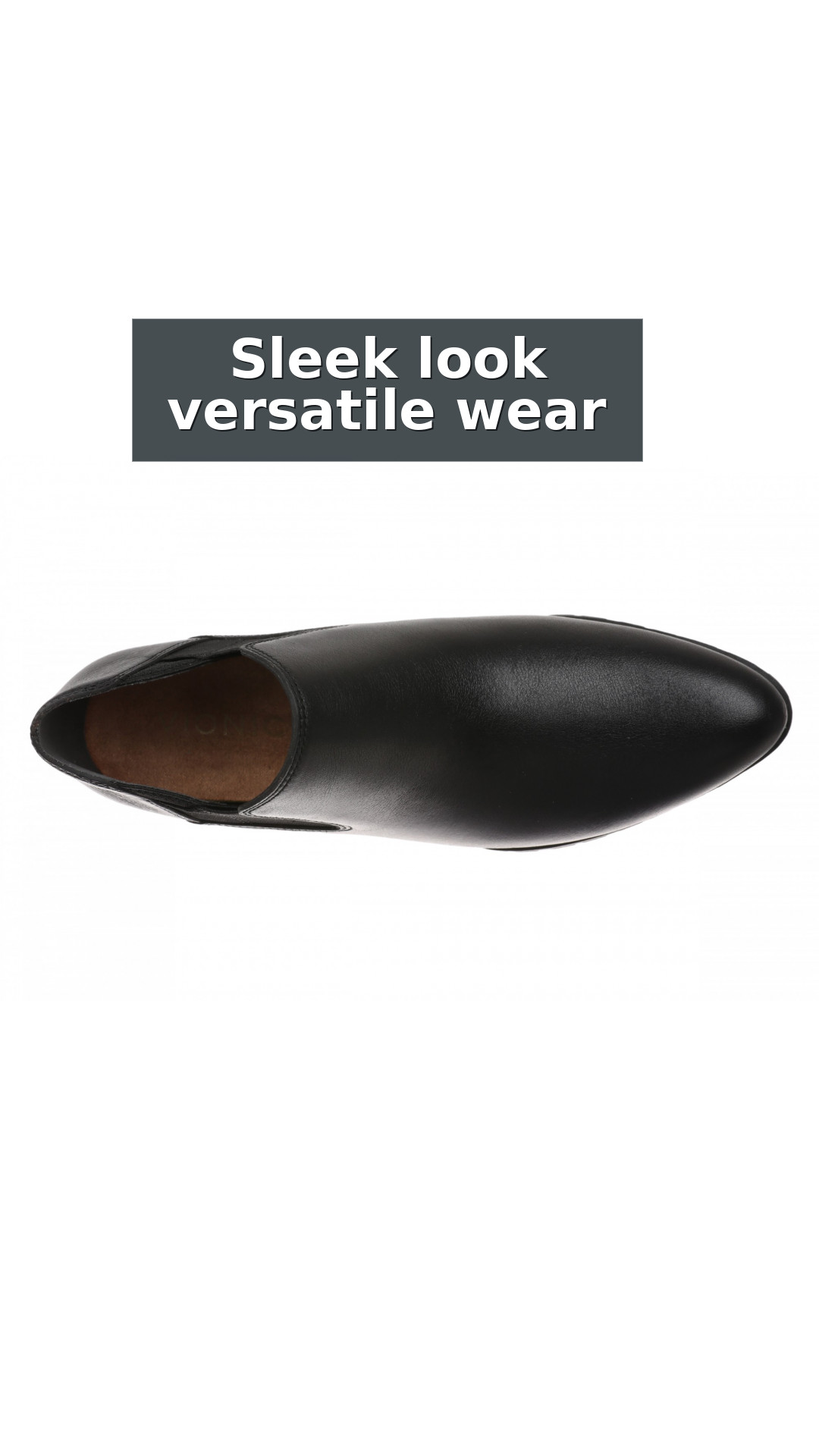 Vionic Bethany Orthotic Arch Support Women's Ankle Boot style detail 5: Sleek look versatile wear