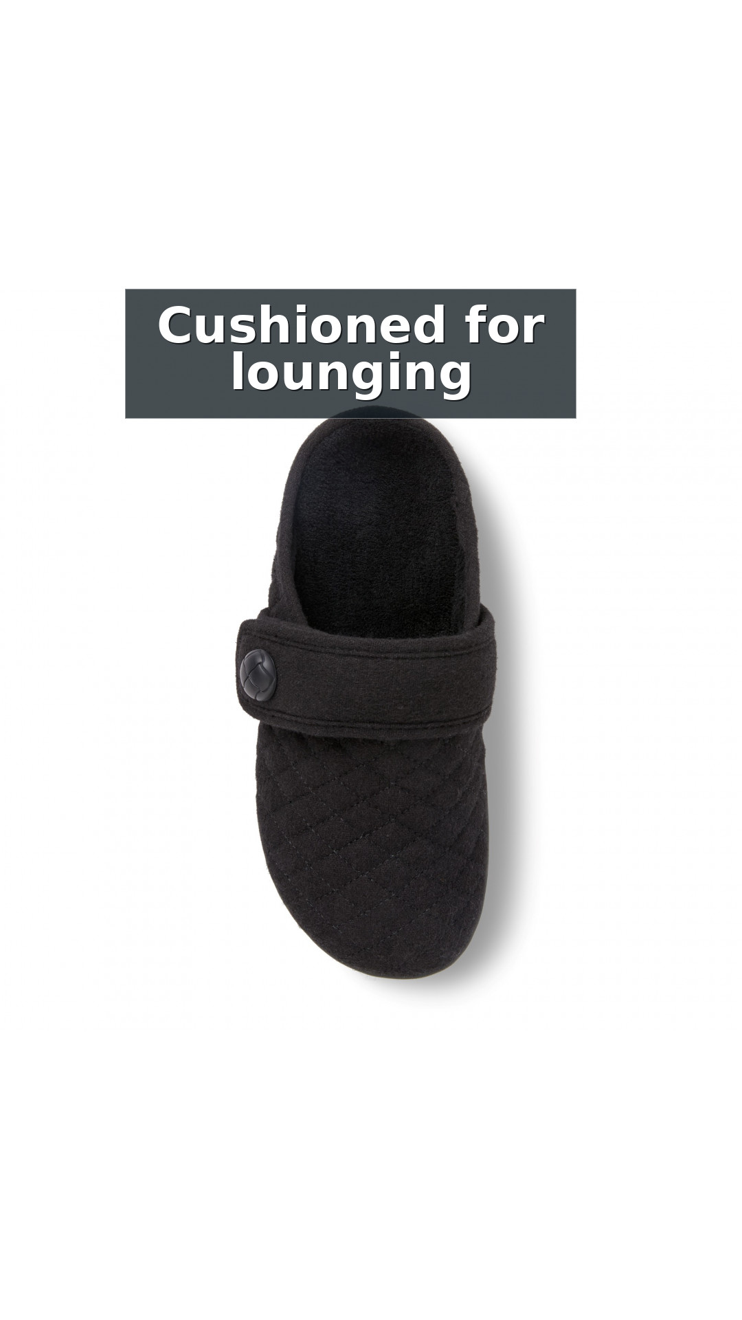Vionic Carlin Women's Supportive Slippers style detail 5: Cushioned for lounging