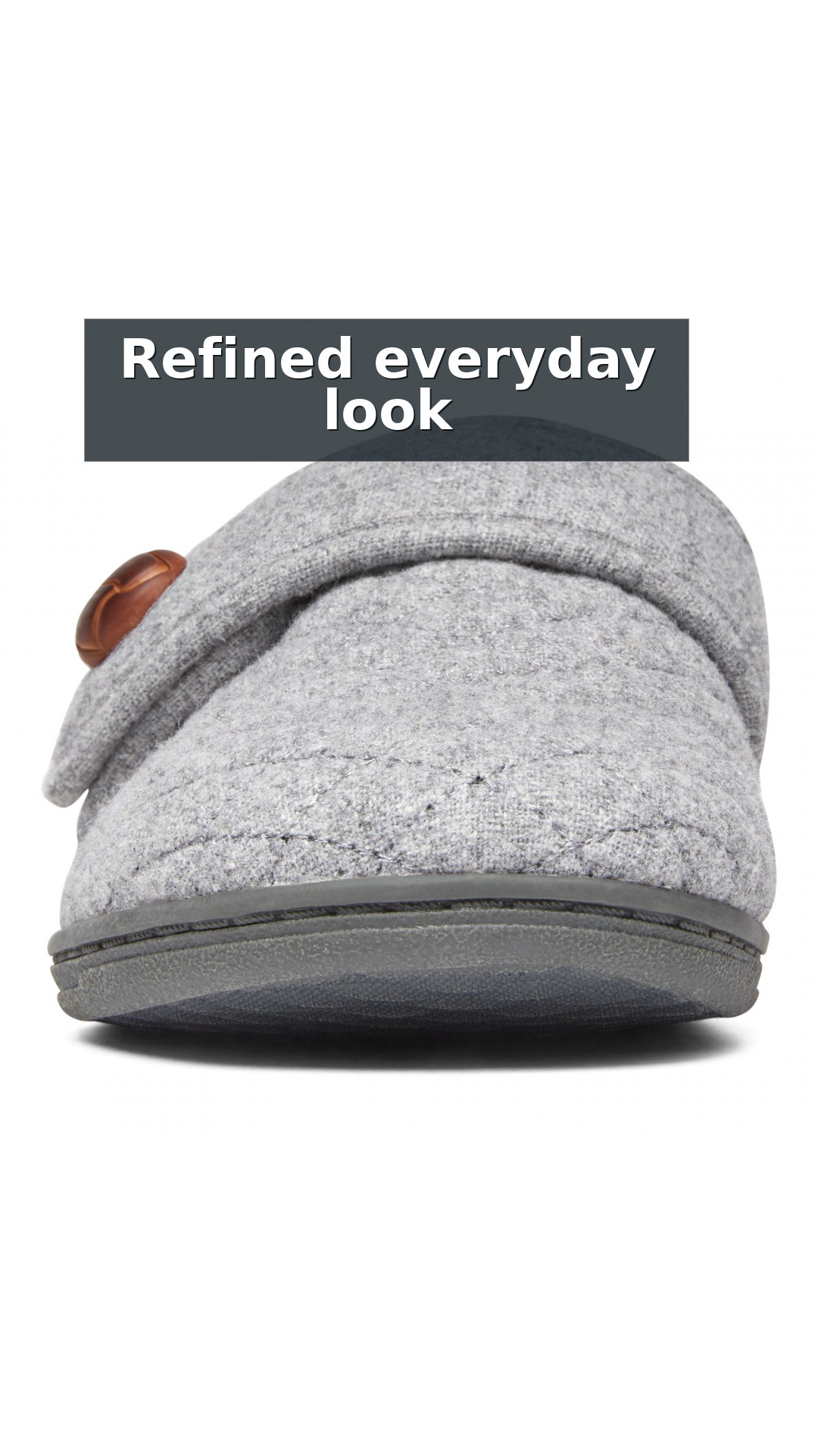 Vionic Carlin Women's Supportive Slippers style detail 10: Refined everyday look