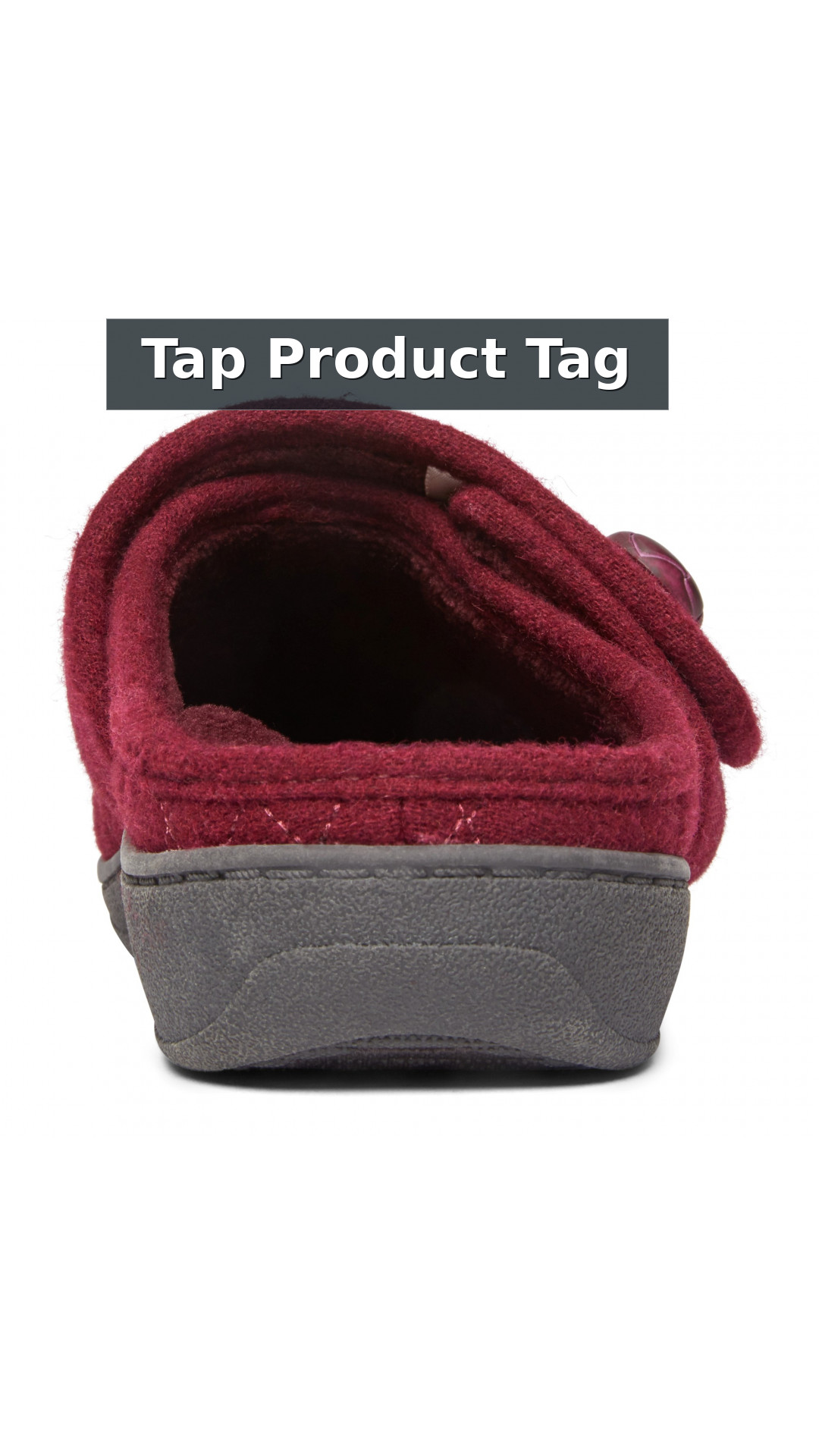 Vionic Carlin Women's Supportive Slippers style detail 12: Tap Product Tag