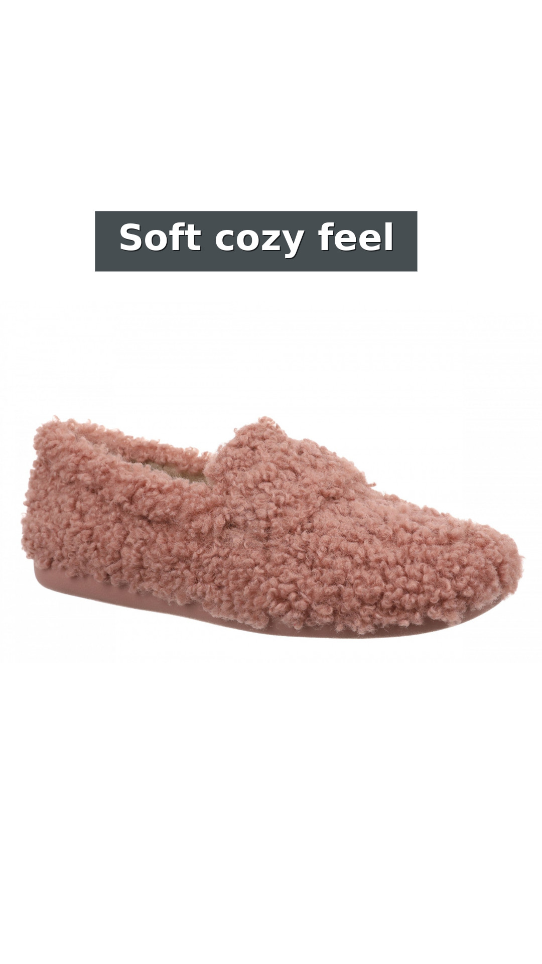 Vionic Snuggle Slipper Women's Comfort Orthotic Arch Support Indoor Outdoor Slippers style detail 3: Soft cozy feel