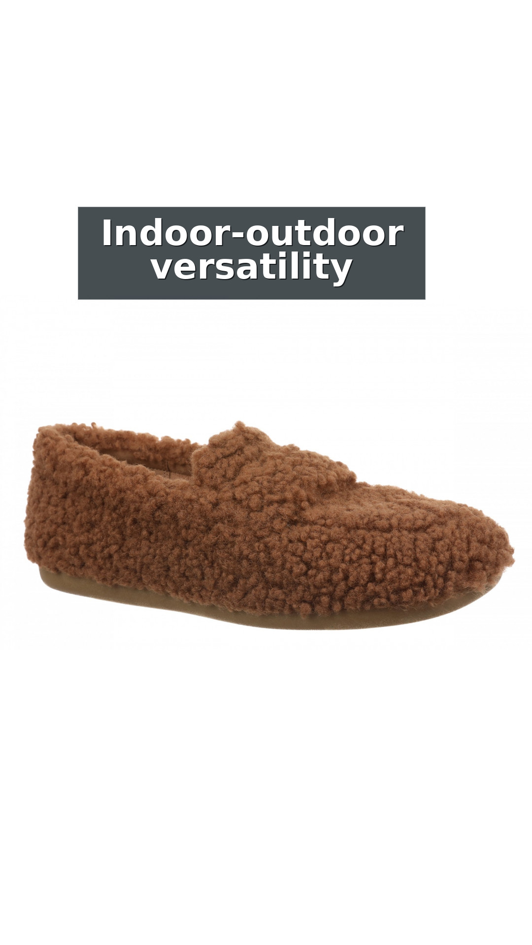 Vionic Snuggle Slipper Women's Comfort Orthotic Arch Support Indoor Outdoor Slippers style detail 4: Indoor-outdoor versatility