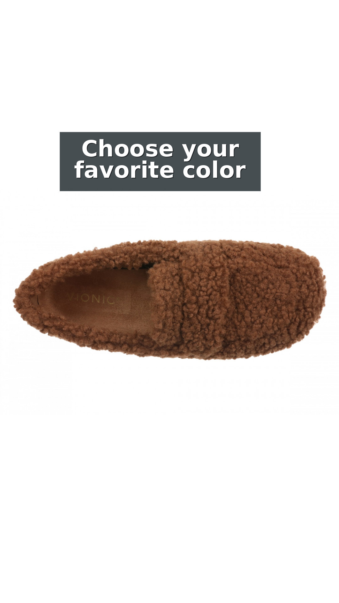 Vionic Snuggle Slipper Women's Comfort Orthotic Arch Support Indoor Outdoor Slippers style detail 9: Choose your favorite color