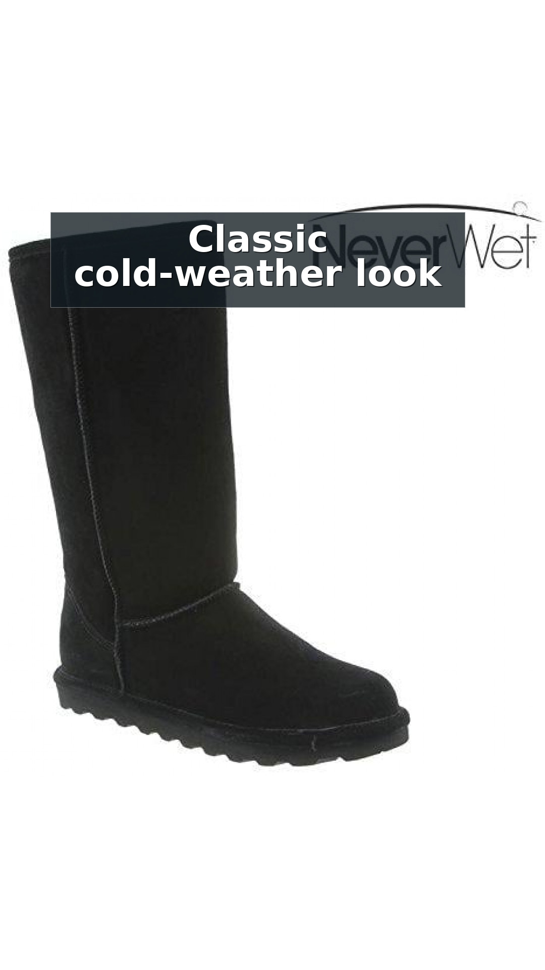 Bearpaw Elle Tall Women's Suede Boots - 1963w style detail 3: Classic cold-weather look