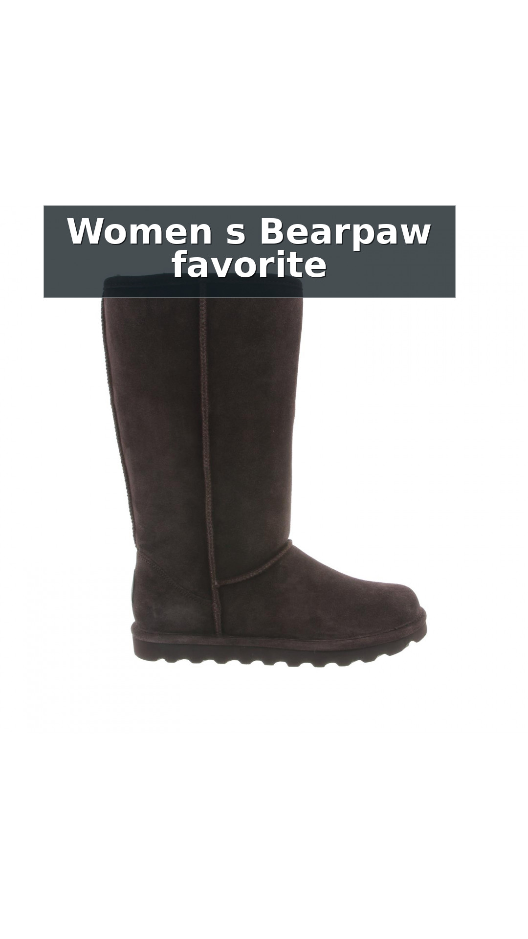 Bearpaw Elle Tall Women's Suede Boots - 1963w style detail 11: Women s Bearpaw favorite