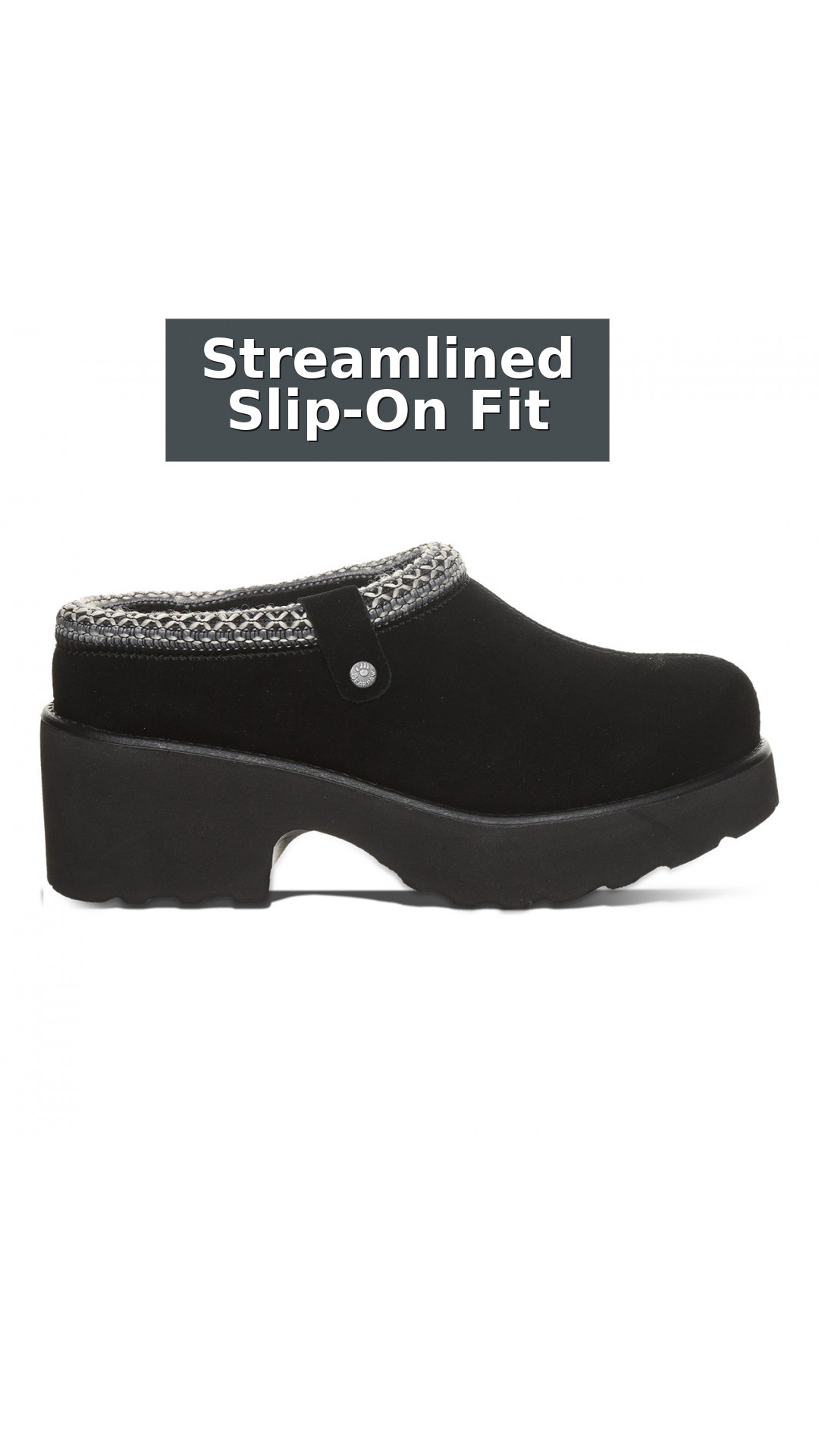 Bearpaw Haven Women's Easy On/Off Shoes style detail 6: Streamlined Slip-On Fit
