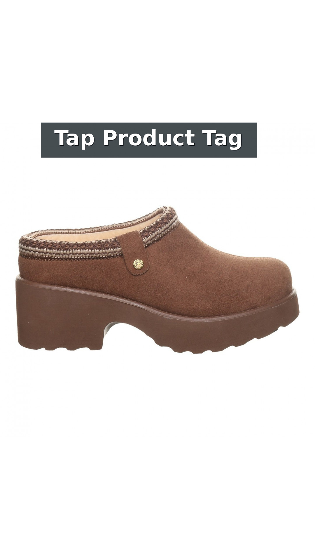 Bearpaw Haven Women's Easy On/Off Shoes style detail 12: Tap Product Tag