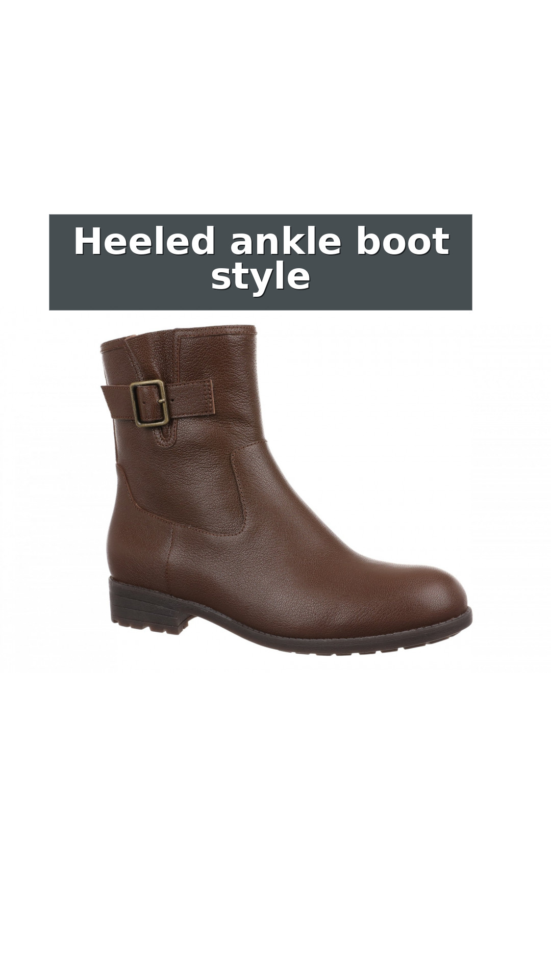 Vionic Jill Women's Heeled Ankle Boot style detail 3: Heeled ankle boot style