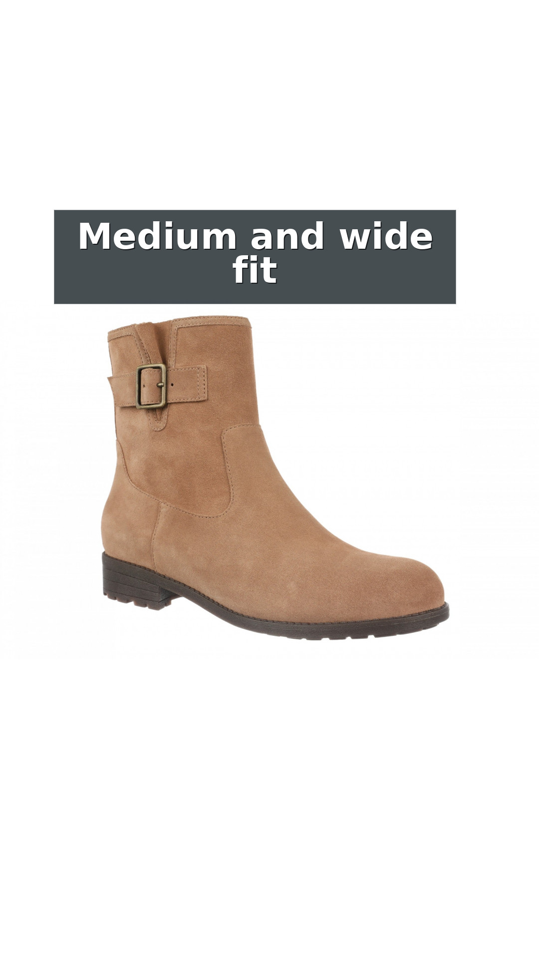 Vionic Jill Women's Heeled Ankle Boot style detail 6: Medium and wide fit