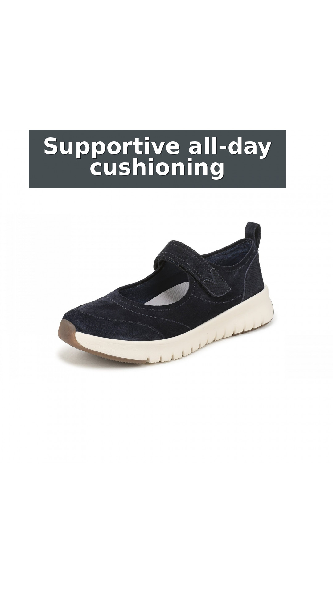 Vionic Uptown Mary Jane Sneaker Women's Fashion Sneakers style detail 3: Supportive all-day cushioning