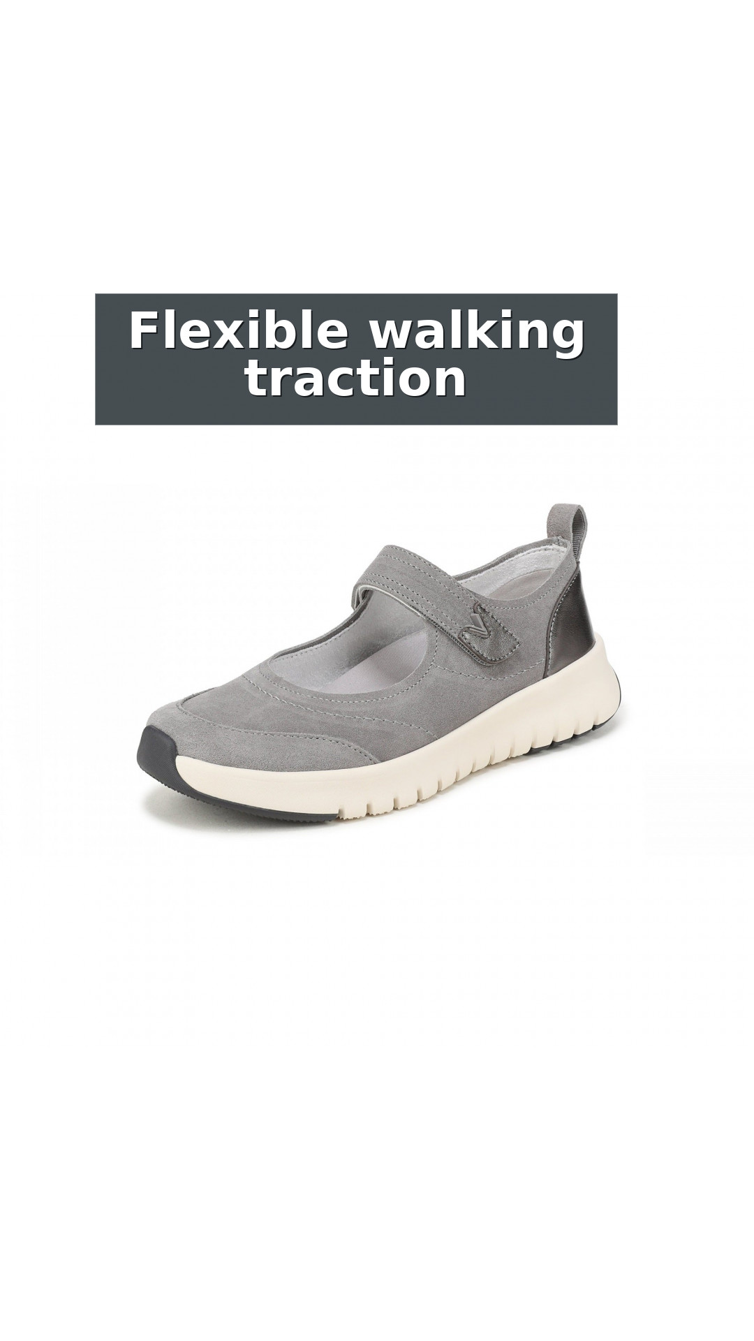 Vionic Uptown Mary Jane Sneaker Women's Fashion Sneakers style detail 4: Flexible walking traction