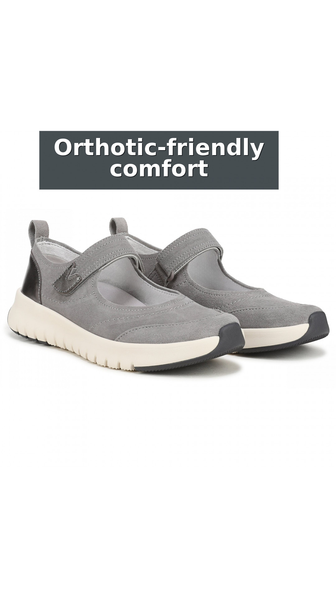 Vionic Uptown Mary Jane Sneaker Women's Fashion Sneakers style detail 11: Orthotic-friendly comfort