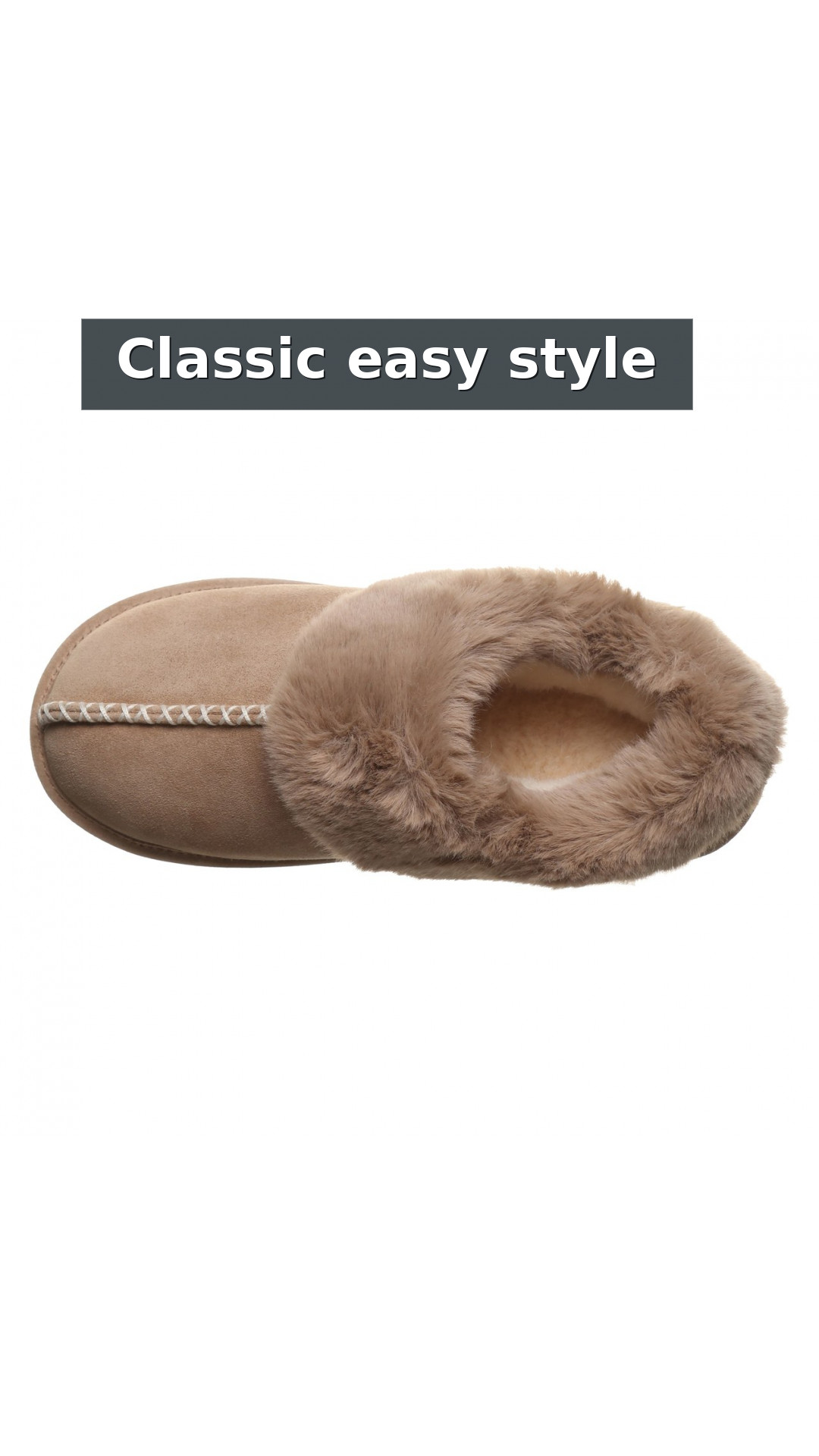 Bearpaw Bella Women's Slippers - 3334w | Cozy Suede Comfort Slippers style detail 9: Classic easy style