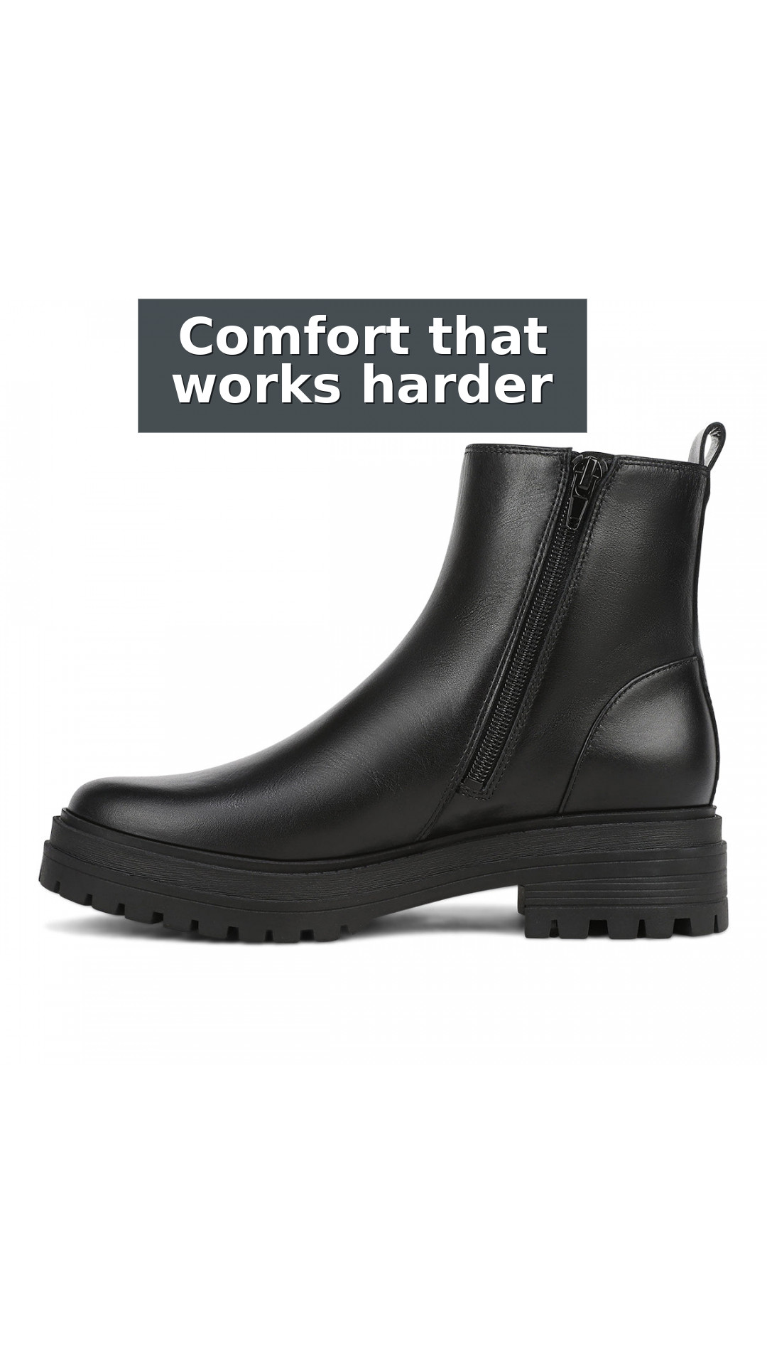 Vionic Georgina Women's Chelsea Boots style detail 11: Comfort that works harder