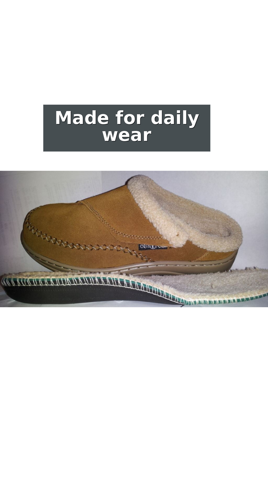 Orthofeet Charlotte Orthotic Comfort Women's Slippers style detail 7: Made for daily wear