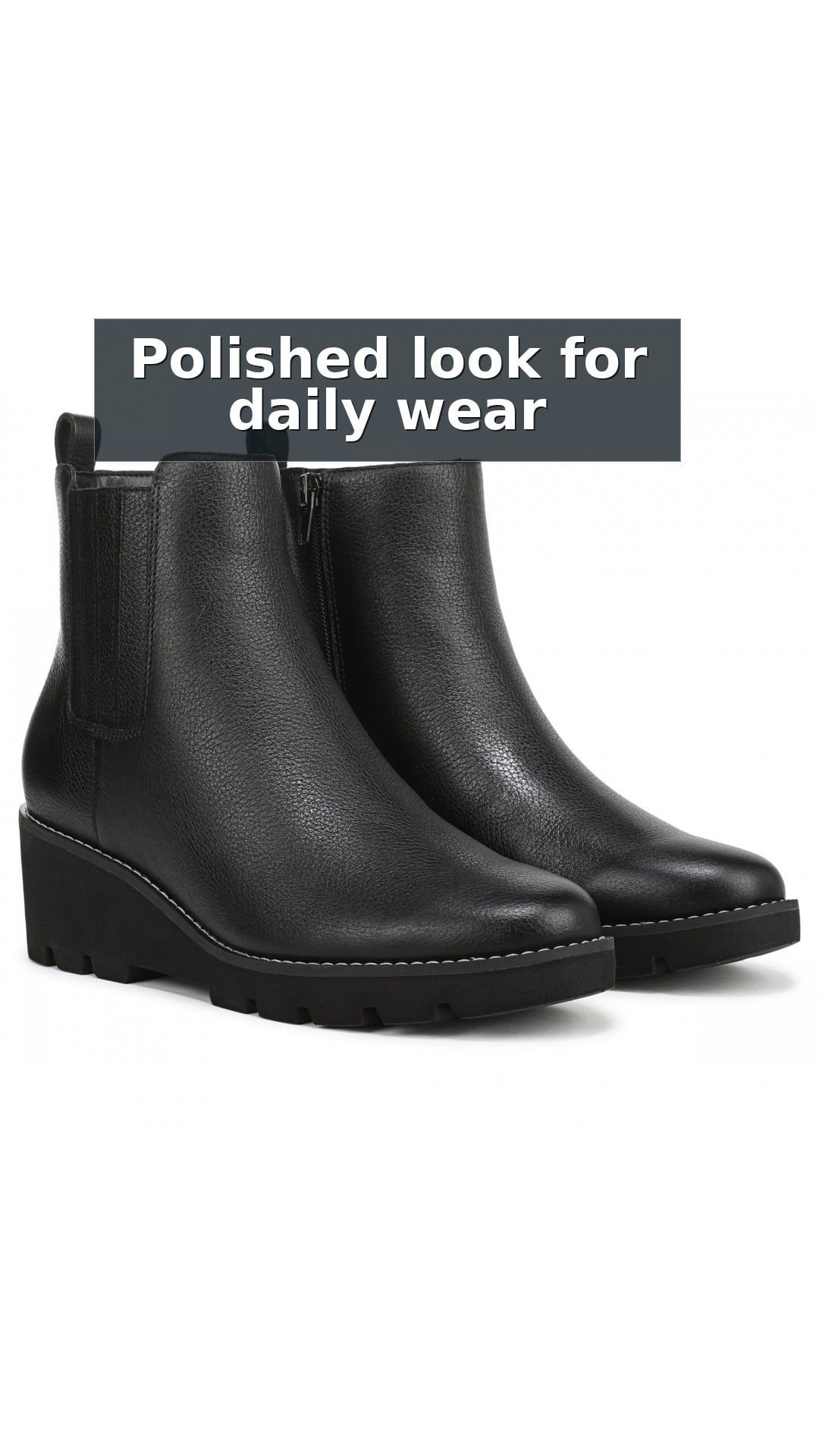 Vionic Aria 2.0 Women's Chelsea Boots style detail 5: Polished look for daily wear